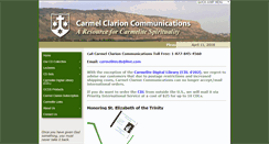 Desktop Screenshot of carmelclarion.com